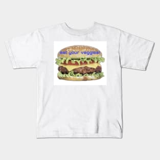 eat your veggies Kids T-Shirt